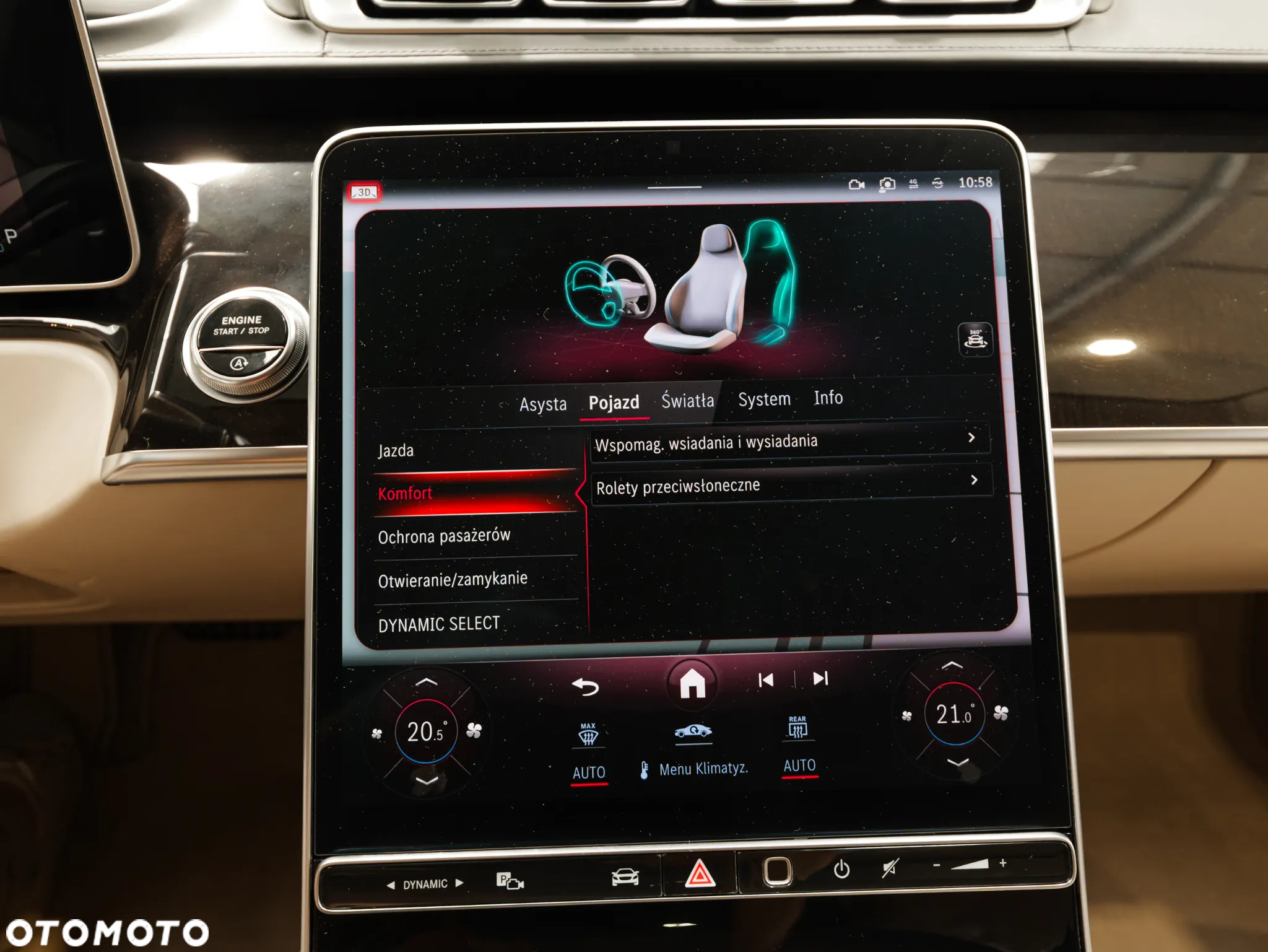 Mercedes-Benz Klasa S 400 d 4-Matic L AMG Line 9G-TRONIC - 31