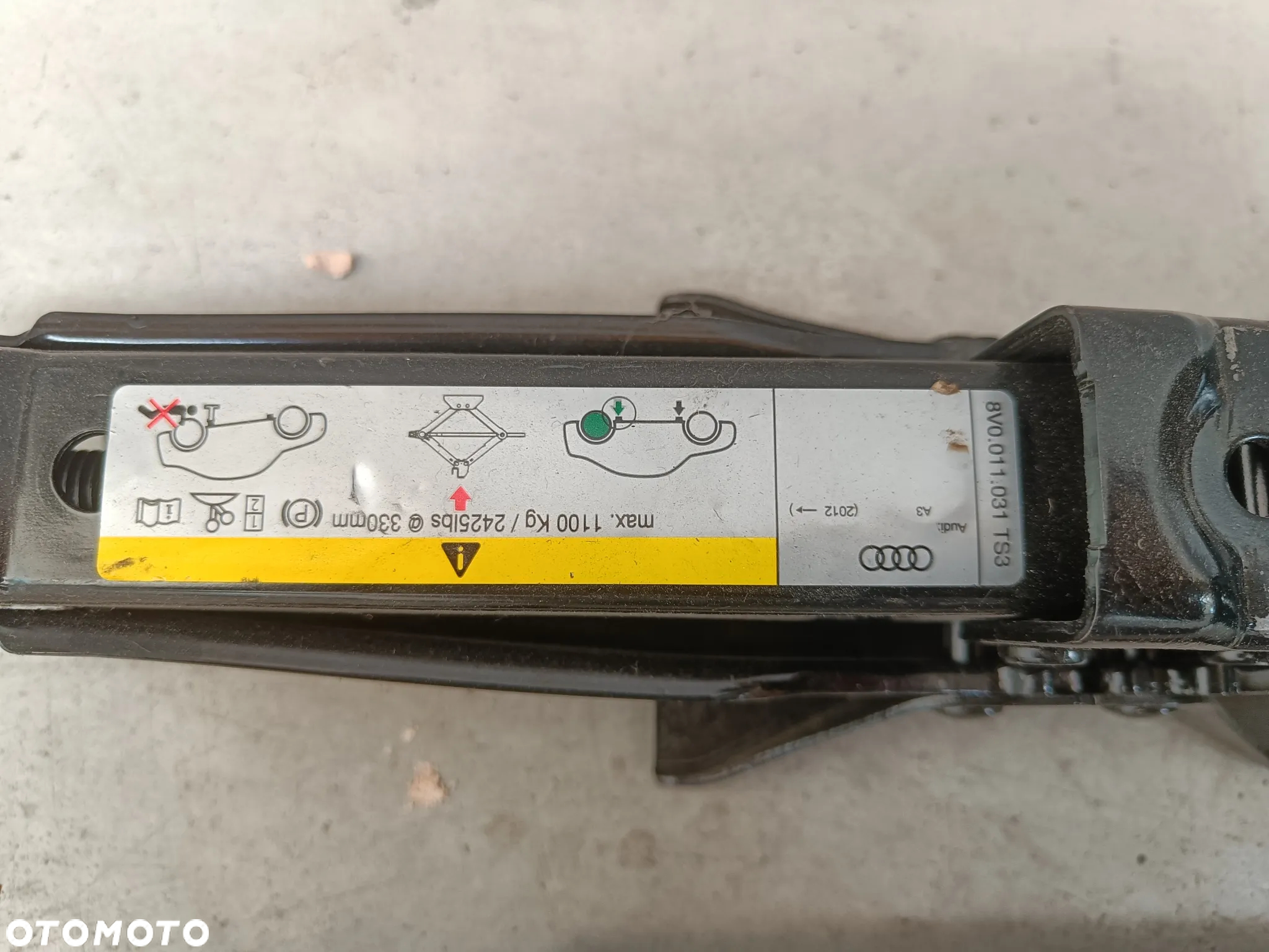 Lewarek Podnośnik trapezowy Audi A3 8V S3 8V0011031 - 4