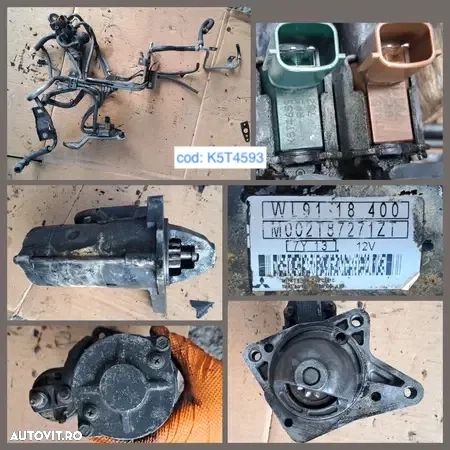 Anexe Ford Ranger Mazda BT-50 2,5 tdci 2007-2009 cod motor WLAA turbina galeri evacuare racitor de gaze alternator pompa vacuum servo galerie admisie clapeta acceleratie joja ulei corp terfmostat electromotor injectoare - 5