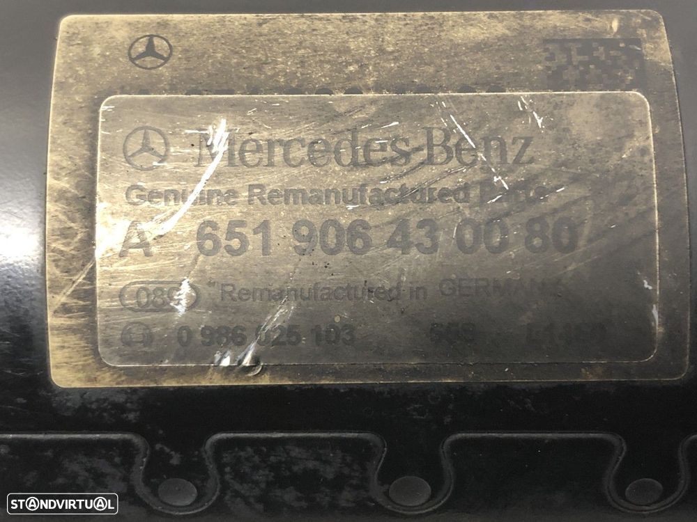 Motor de arranque MERCEDES-BENZ E-CLASS (W212) E 200 CDI REF. A6519060080 MOTOR... - 6