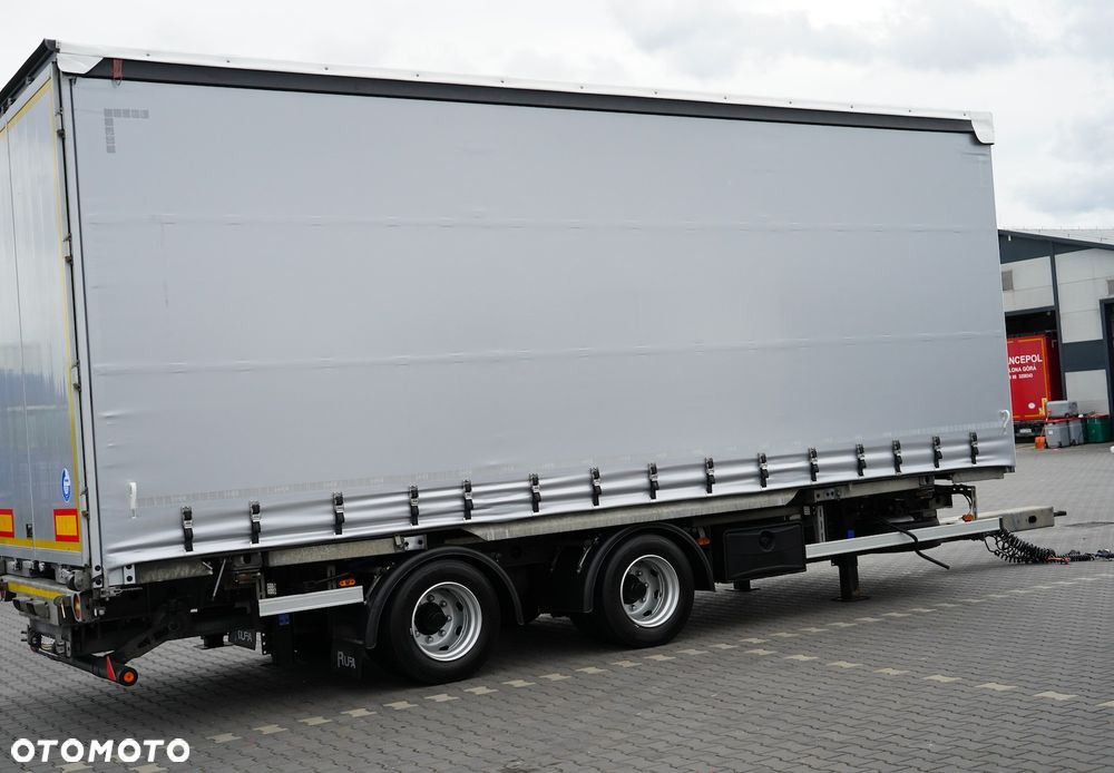 Inny RUFA / TANDEM / FIRANKA / BDF / 19 PALET / DŁ. 7,7 M / OŚ PODNOSZONA - 23