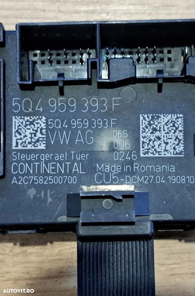 Modul calculator ECU unitate usa dreapta fata VW volkswagen Crafter - 3