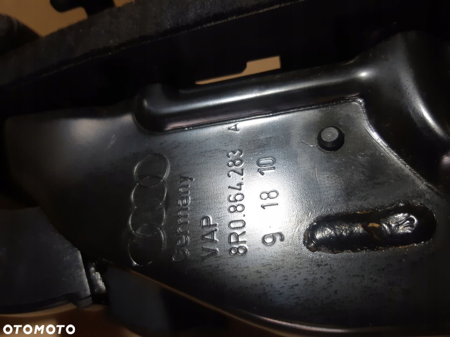 AUDI Q5 8R PODŁOKIETNIK PRZÓD SKÓRA 8R0864283A - 5