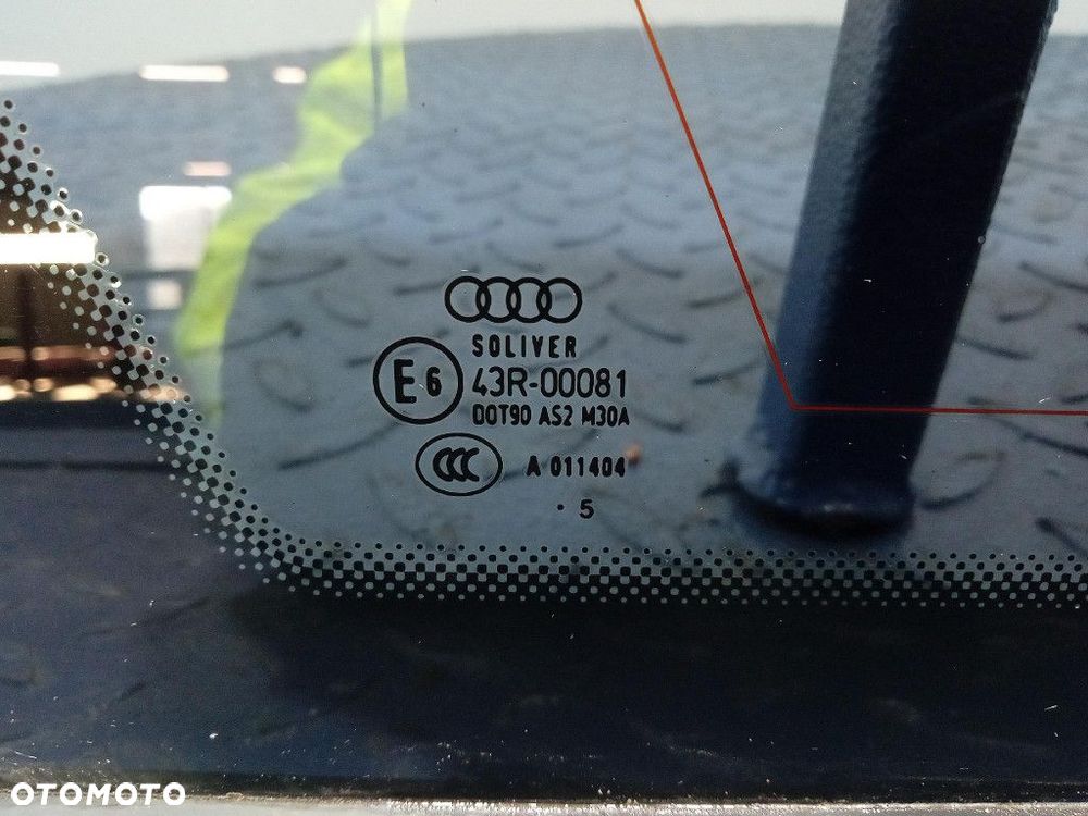 AUDI A6 C6 AVANT KOMBI SZYBA KAROSERYJNA TYŁ LEWA TYLNA 2005 - 3