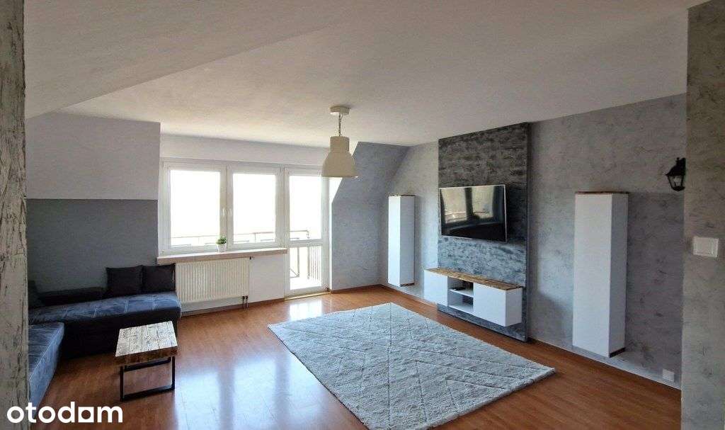 4 pokoje z balkonem, las zza okna, 99m2, Kmicica 2