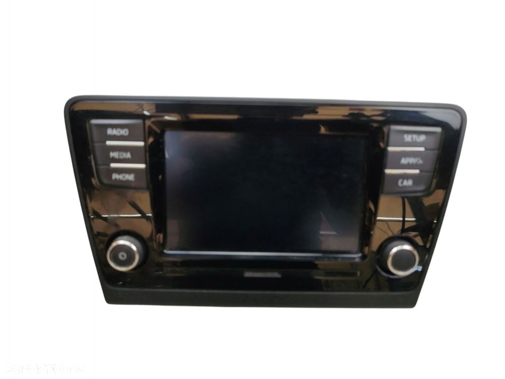 RADIO FABRYCZNE SKODA RAPID (2012-2017) 5JA035871C - 2
