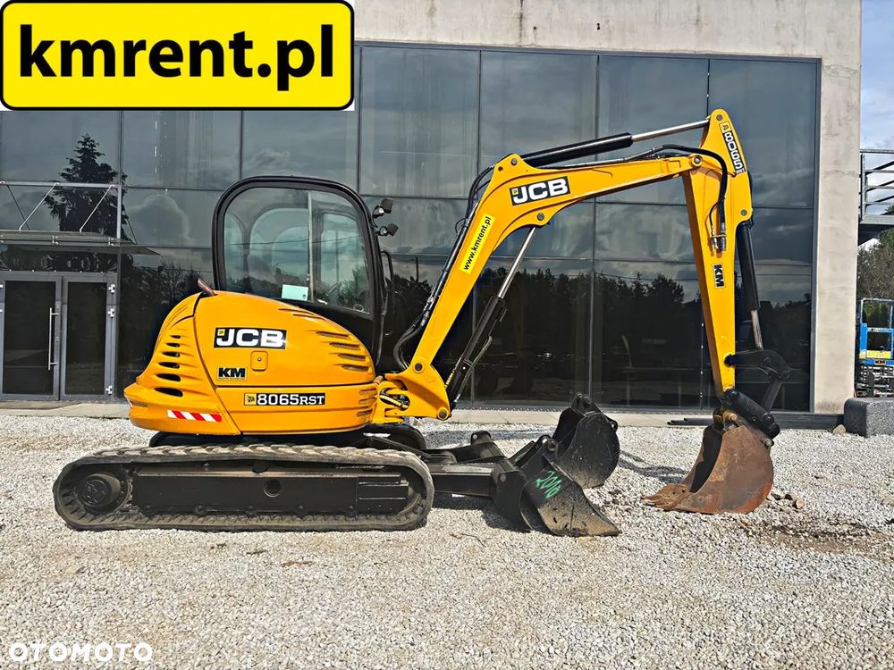 JCB 8065 MINI-KOPARKA 2010 R. MTH:4906! | CAT 307 JCB 855 - 3
