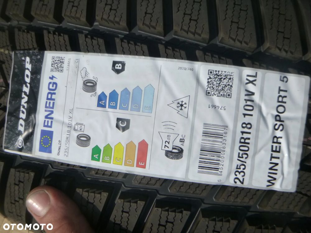 nowa opona zimowa dunlop winter sport 5 235/50 r18 10V - 2