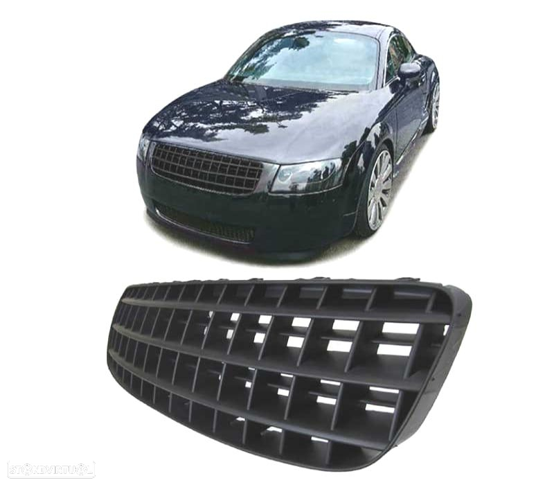 GRELHA FRONTAL AUDI TT 98-05 PRETA - 2