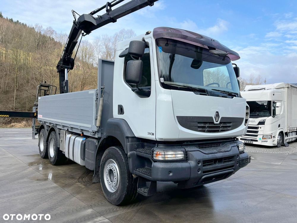 Renault Kerax 380 DXI EEV // 6x4 // HDS Hiab XS 166 Hipro + Radio // UDT // Blokady mostów // Idealny // Zabudowa 5,16m // - 4
