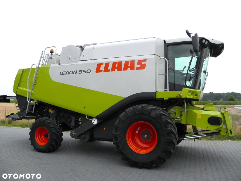 Claas Lexion 550 Najbogatsza Wersja, Przygotowany do Sezonu, Nie Malowany, Stan Idealny - 1