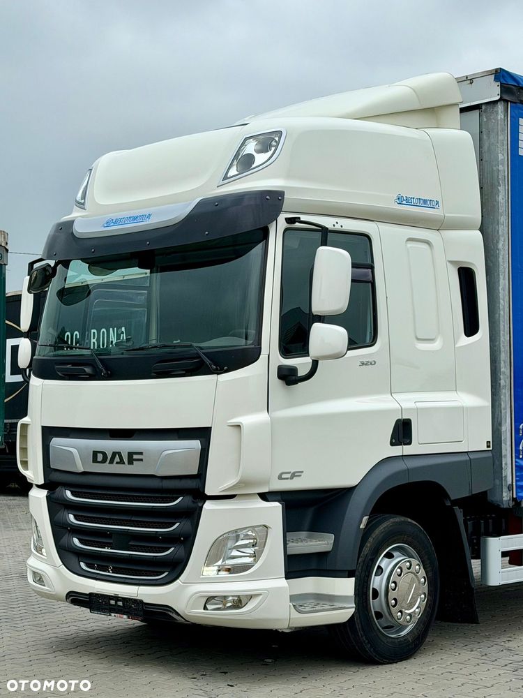 DAF CF 320 / FIRANKA / 22 EUROPALETY / AUTOMAT / EURO 6 / SYPIALKA /  9 480 KG ŁADOWNOŚCI / SPROWADZONY / 2019 ROK - 7