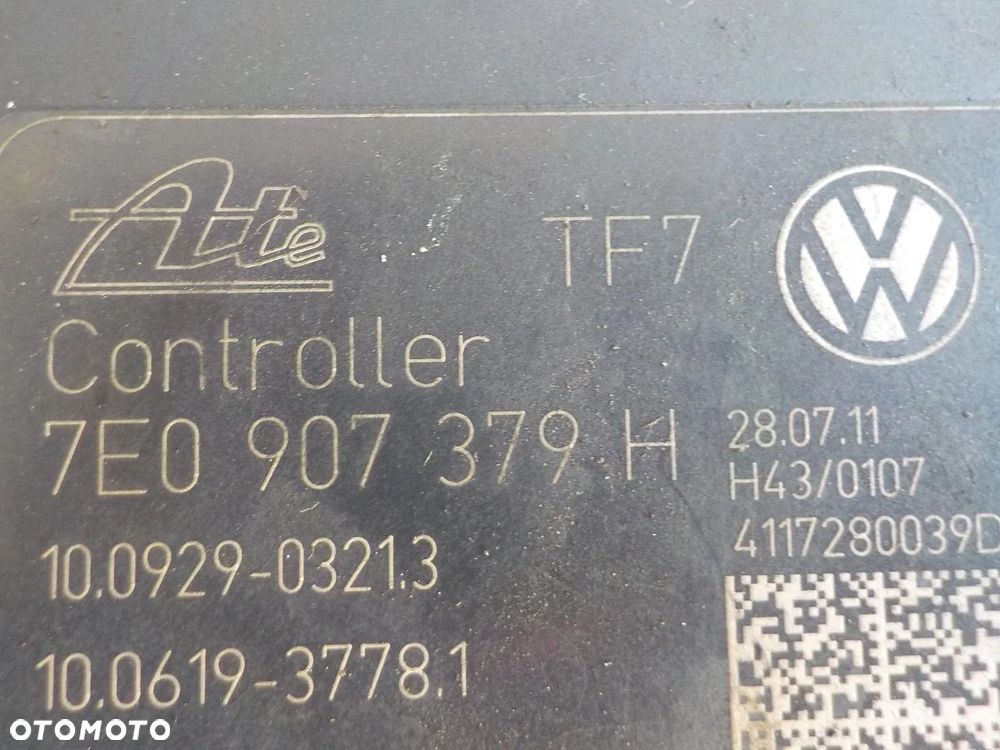 VW T5 LIFT POMPA MODUŁ ABS 7E0907379H 7E0614517D - 3