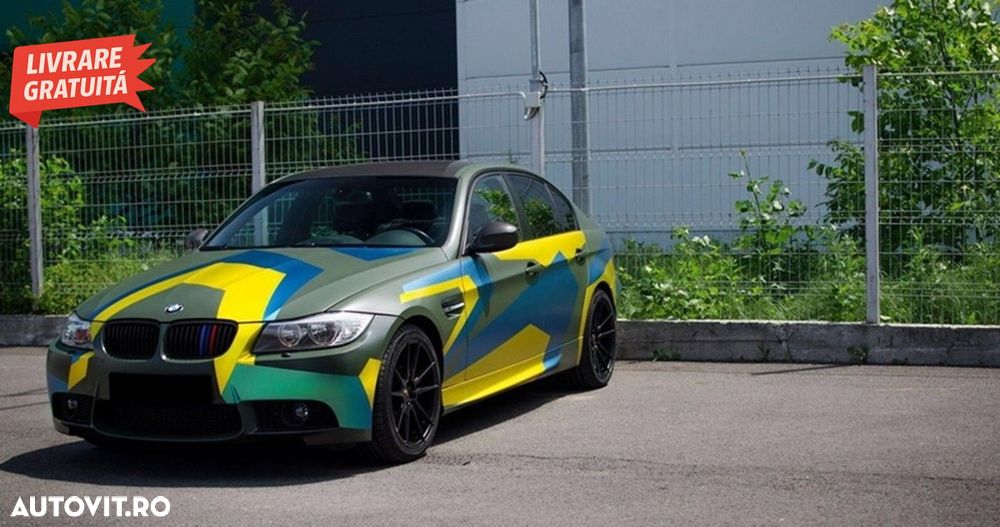 Praguri laterale BMW E90 E91 Seria 3 LCI Non-LCI (2004-2011) M-technik Look- livrare gratuita - 8