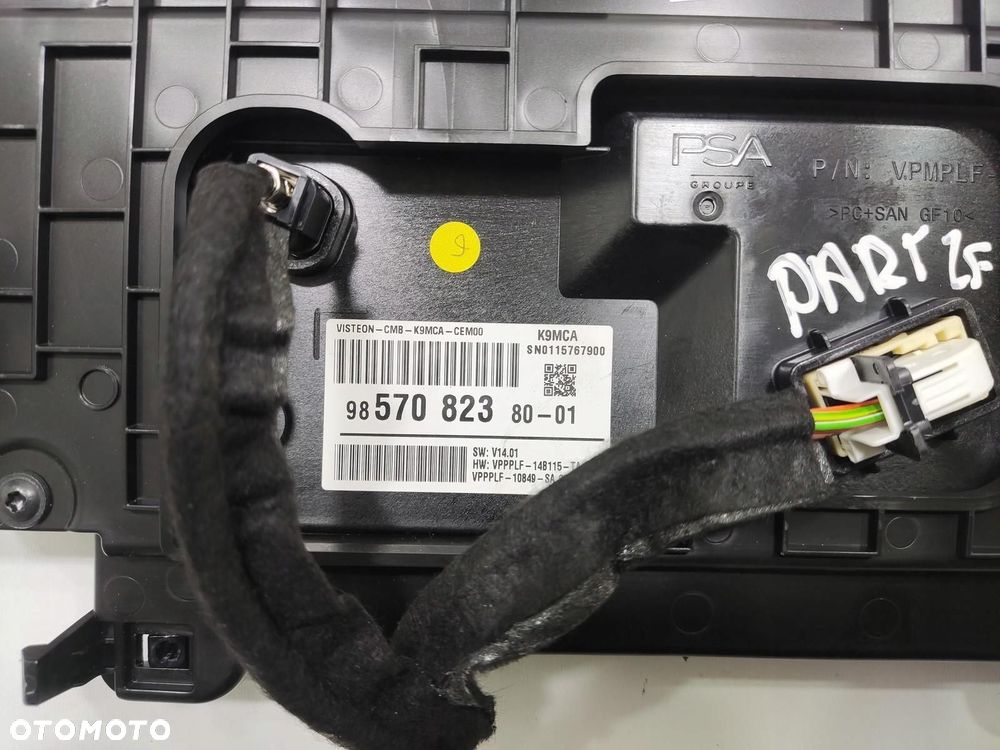 LICZNIK WYŚWIETLACZ PEUGEOT PARTNER IV LIFT 2023-2026 9857082380 EUROPA - 7