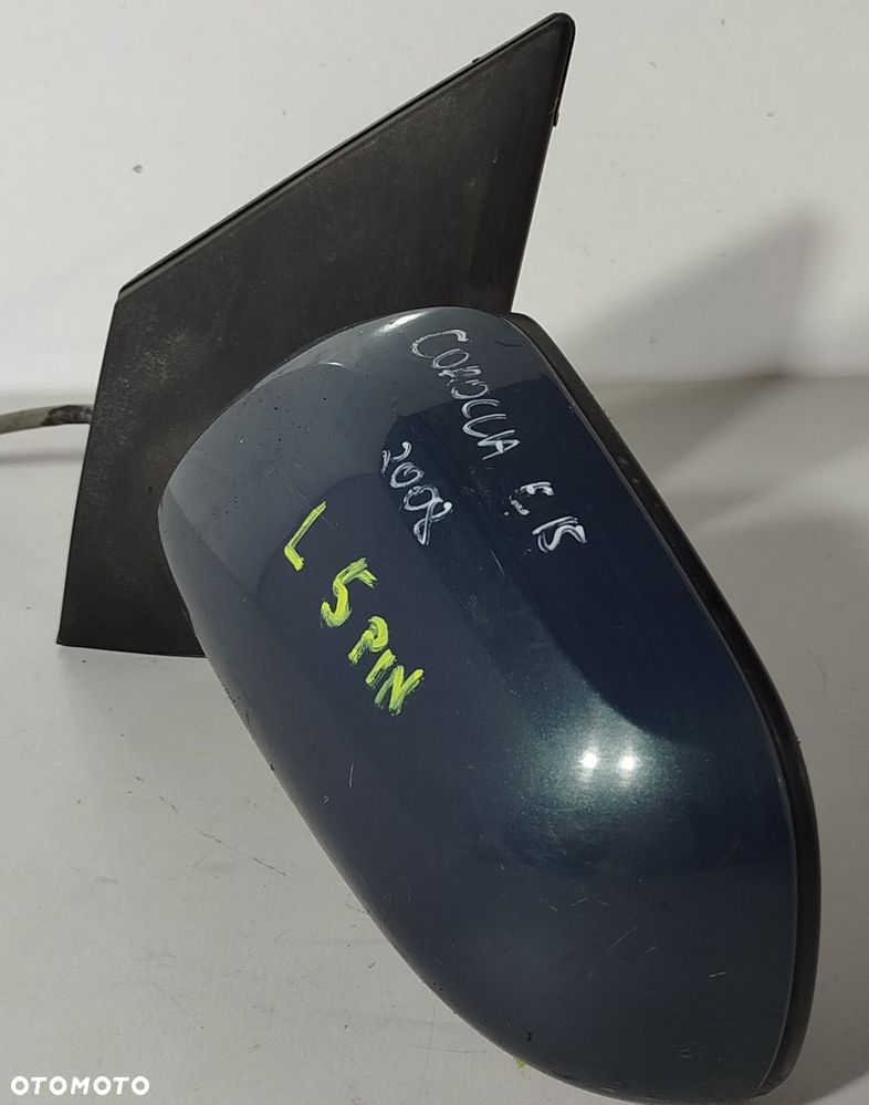 lusterko lewe przednie TOYOTA COROLLA E15 07-13 5 PIN - 3