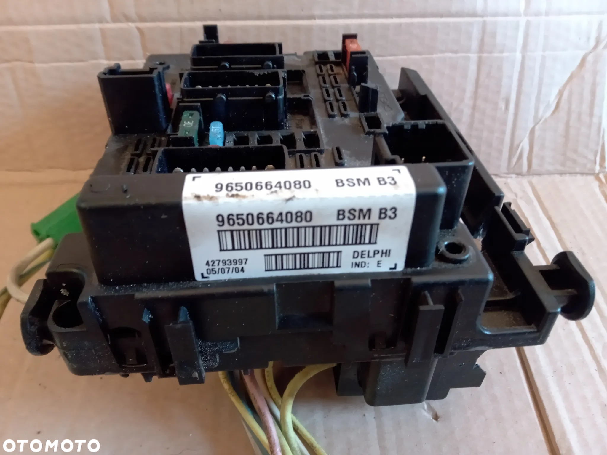 Moduł BSM B3 Peugeot Citroen 9650664080 - 4