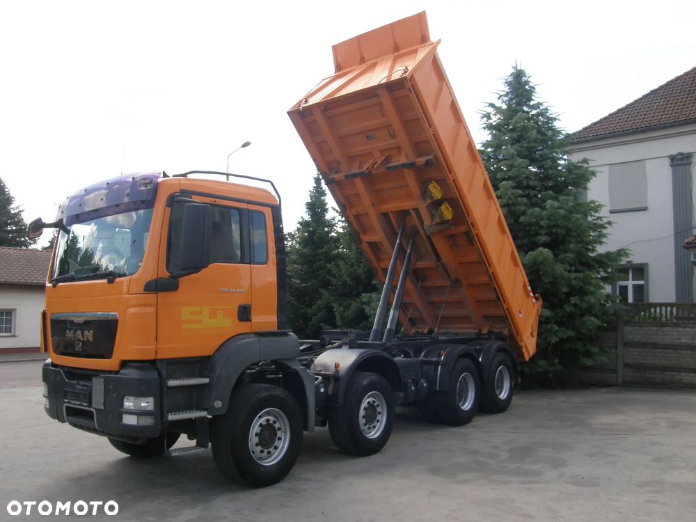 MAN TGS 41.440 8x4 470000km manual wywrotka Meiller-Kipper z Niemiec - 26
