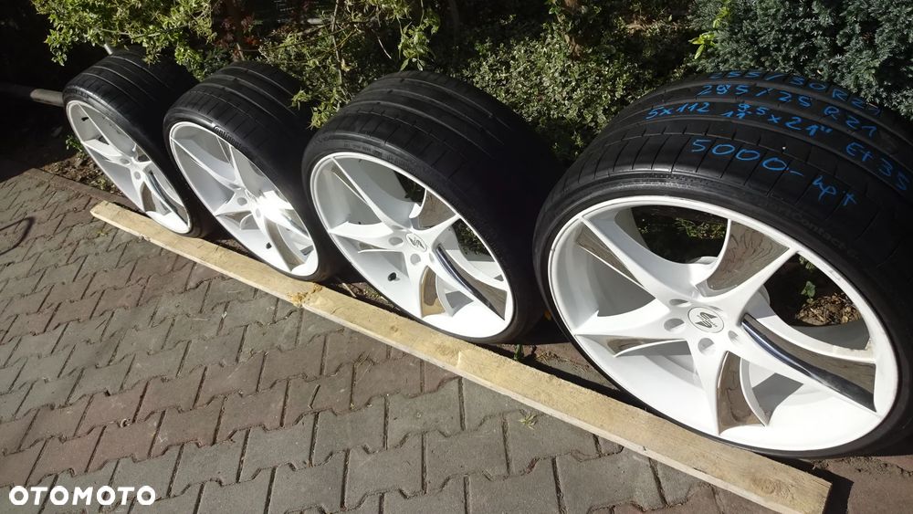 Koła letnie 21'' 5x112 Audi Mercedes BMW WV Seat SkodaEtaBeta ET35 255/30R21 295/25R21 Continental Piękne - 17