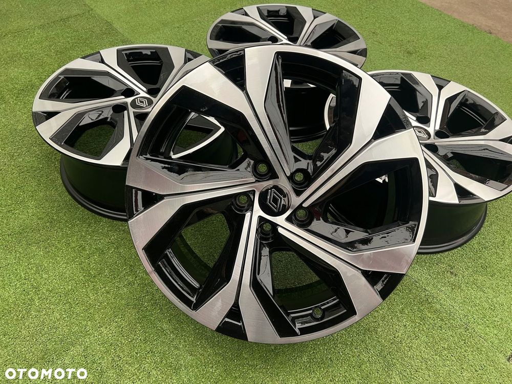 KOMPLET FELG FELGI RENAULT CAPTUR II 2 KADJAR MEGANE 18 ET35 ORYGINALNE - 2