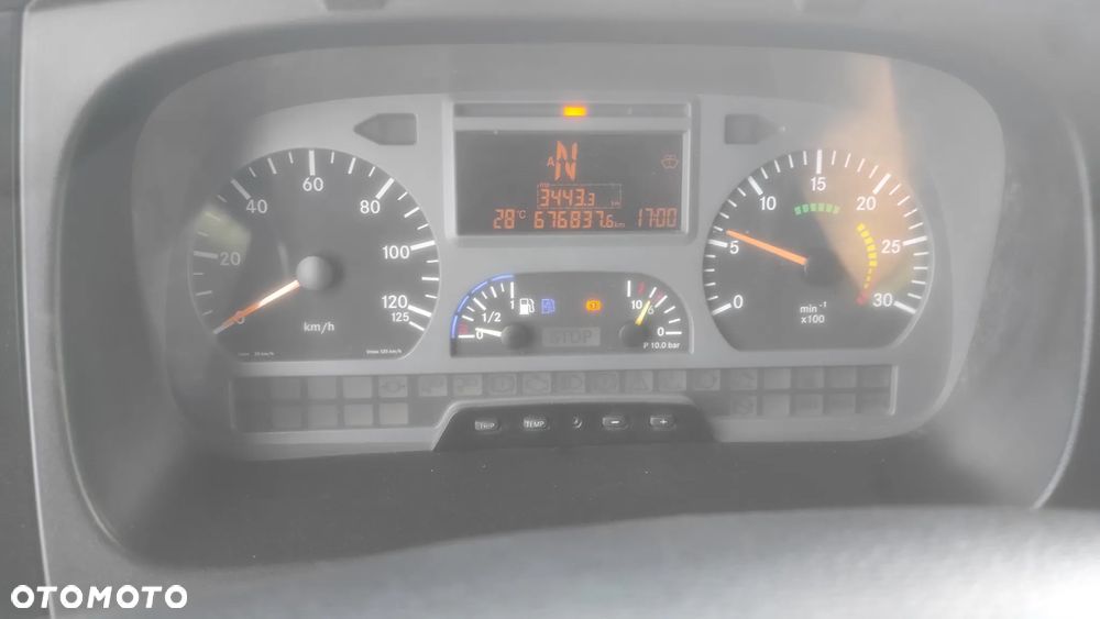 Mercedes-Benz ATEGO 1524L MOTOR 6374 L POD LAWETA BECZKA WYWROT SKRZYNIA KONTENER - 10