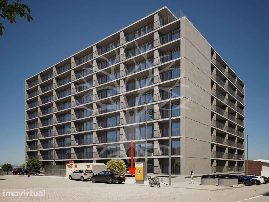 Apartamento T1 em construção c/ lugar de garagem em V N Gaia - Grande imagem: 3/8