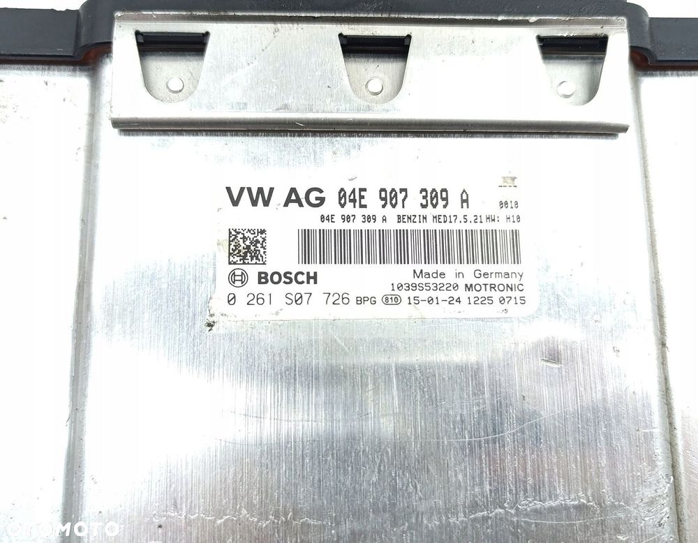 KOMPUTER SILNIKA STEROWNIK VW GOLF VI 1.2 TSI 04E907309A 0261S07309A - 3