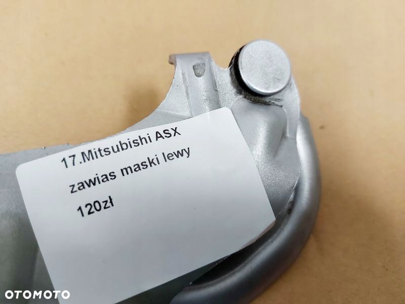 mitsubishi asx i zawias maski lewy a31 pokrywy - 2