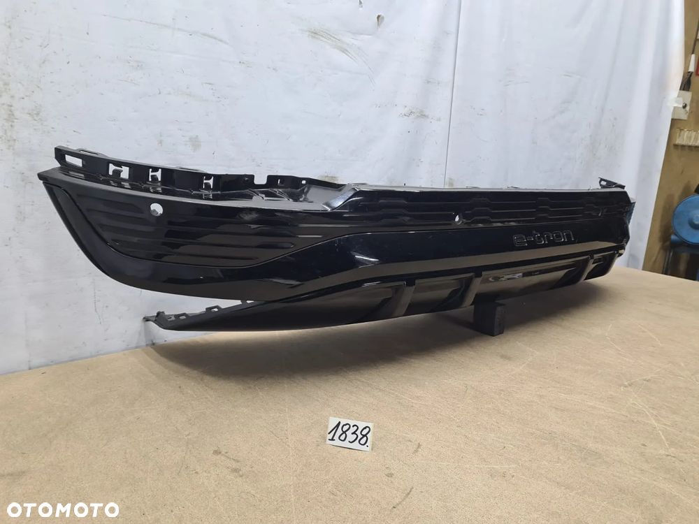 AUDI E-TRON S-LINE DOKŁADKA SPOILER ZDERZAK DYFUZOR TYŁ TYLNY 4KE807835J - 3