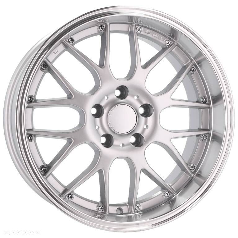 4x Felgi 18 8+9 m.in. do BMW 5 E34 E39 E60 6 E63 E64 7 E32 E38 8 E31 Szeroki Rant - BY773 - 9
