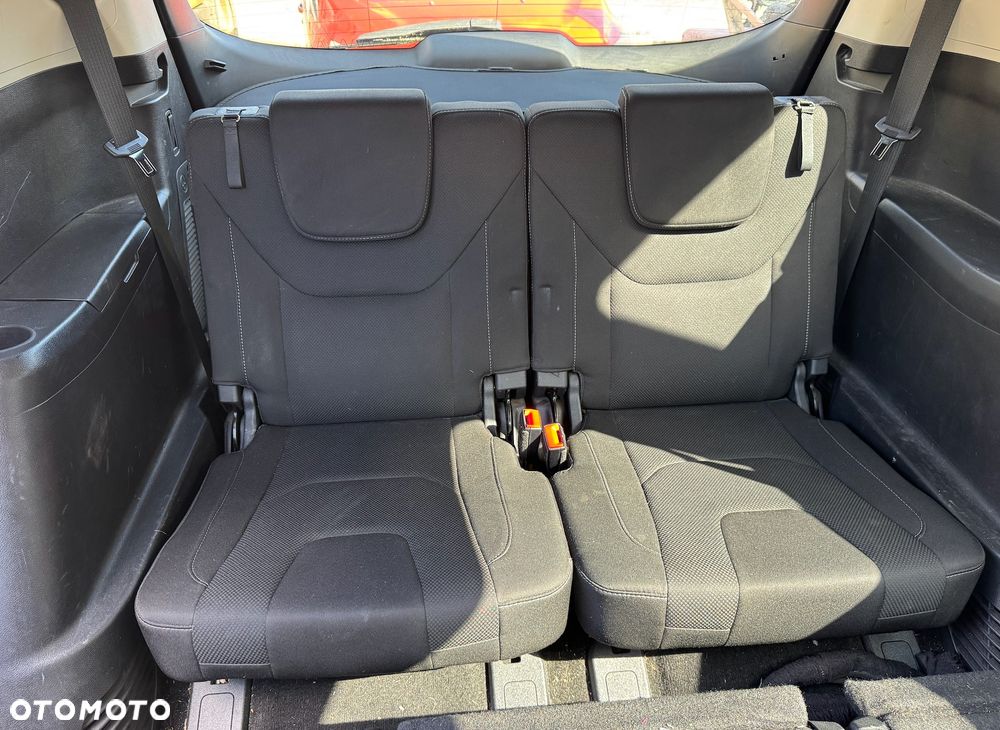 FOTELE 3 III RZĄD FORD S-MAX MK2 MATERIAŁ BIAŁA NITKA KOMPLET - 1