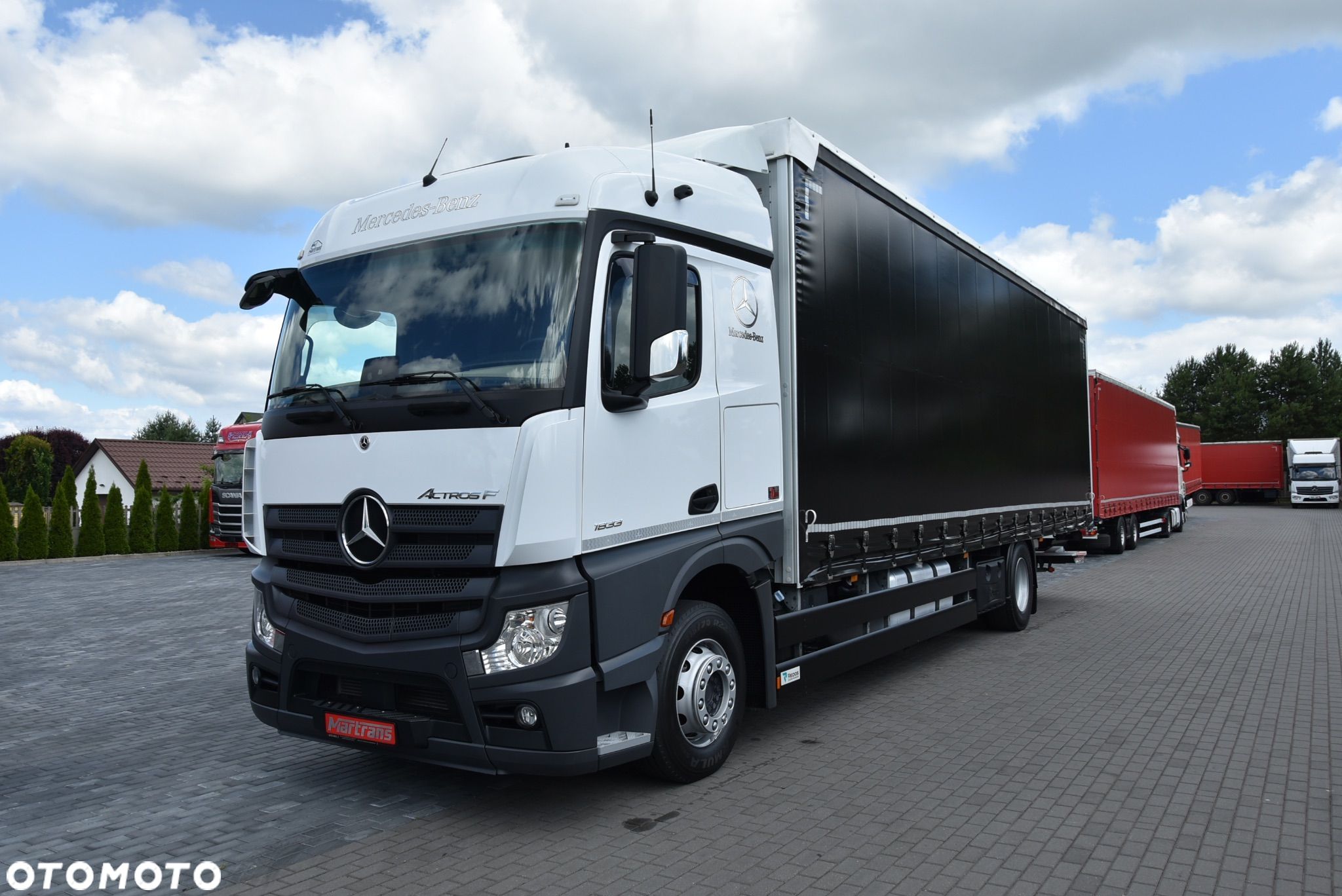 Mercedes-Benz ACTROS 18.330 / FIRANA 9,5 M / WINDA / ZABUDOWA REDOS / 24 PALETY / AUTOMAT / SALON POLSKA /SERWIS ASO MERCEDES / STAN IDEALNY !!!!! - 1