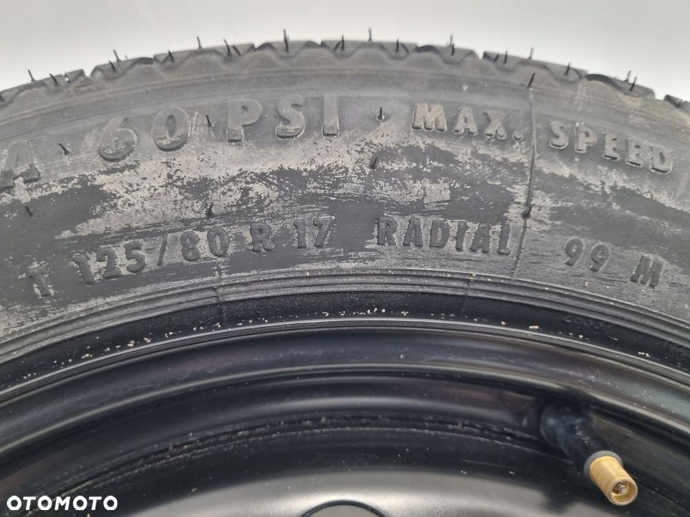KOŁO DOJAZDOWE Ford S-Max Mondeo mk4 dojazdówka 125/80 R17 6G92-BB 2170800 - 8