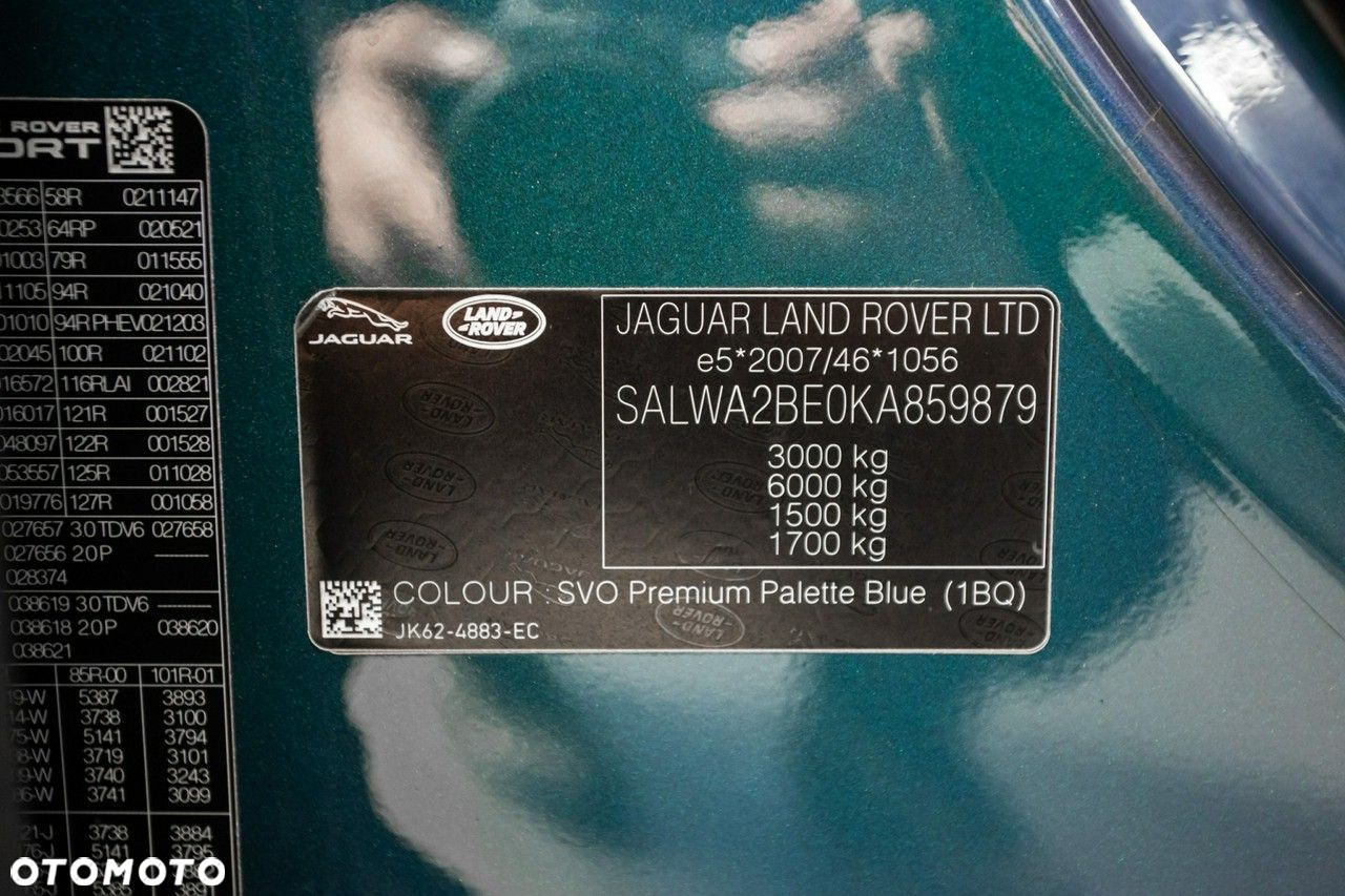Land Rover Range Rover Sport S 5.0 V8 S/C SVR Carbon Edition - 23