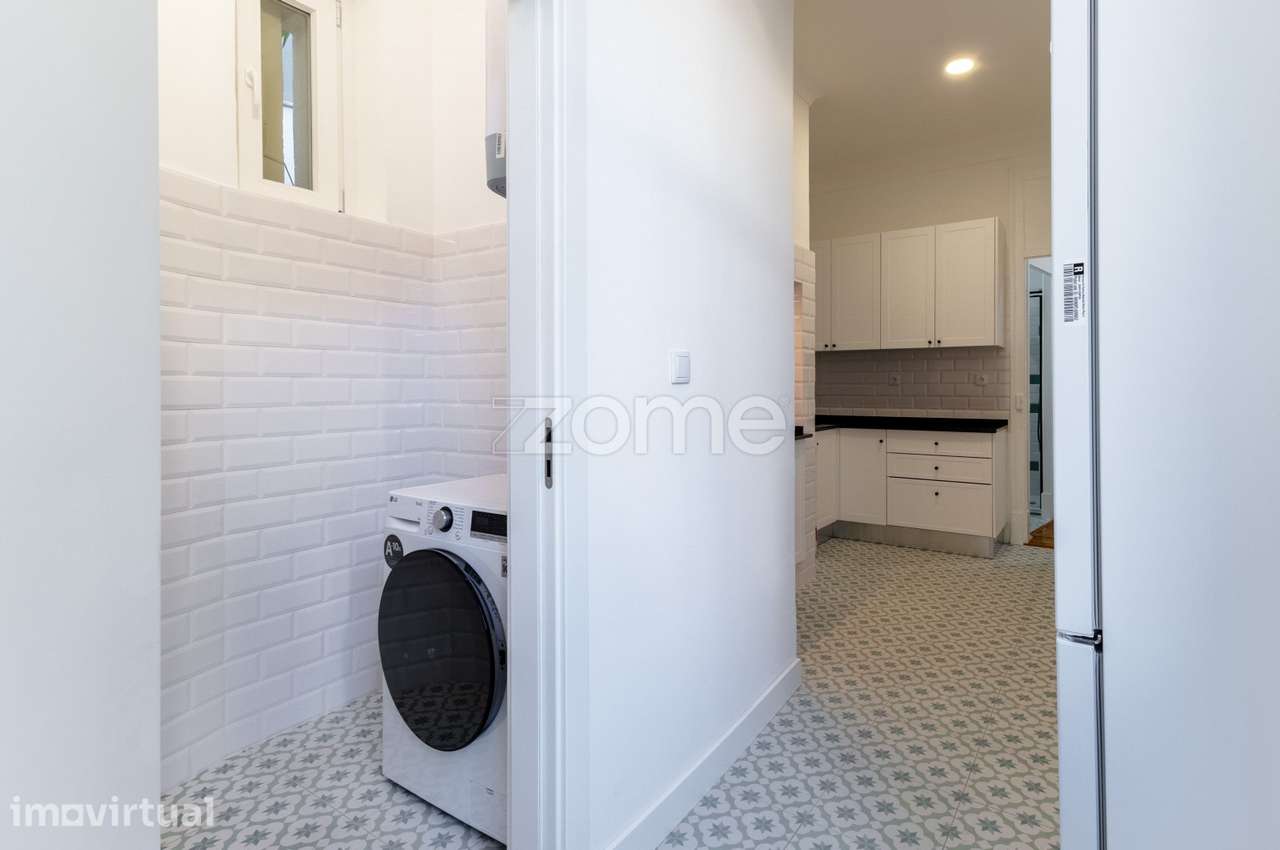 Apartamento T1+1 Renovado em São Bento, Junto ao ISEG, Lisboa - Grande imagem: 5/23