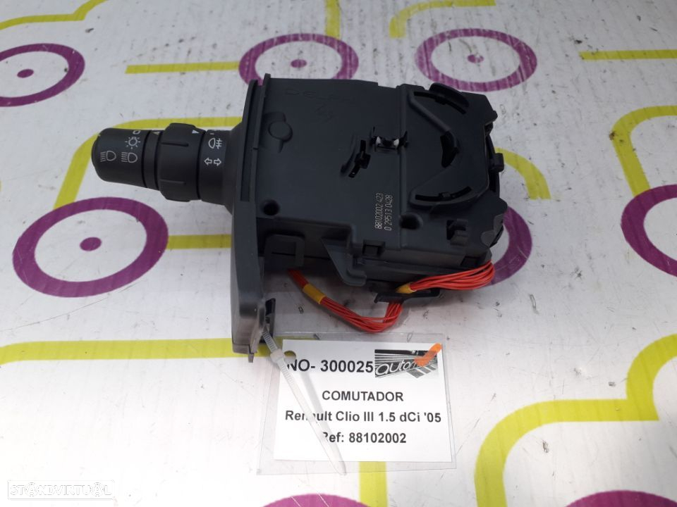 Comutador Luzes Renault Clio III 1.5 DCi  86 Cv de 2005 - Ref: 88102002 - NO300025 - 2