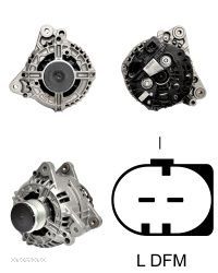 CA1394 | ALTERNATOR VW BORA CADDY GOLF IV LT POLO MULTIVAN NEW BEETLE SHARAN TRANSPORTER - 2