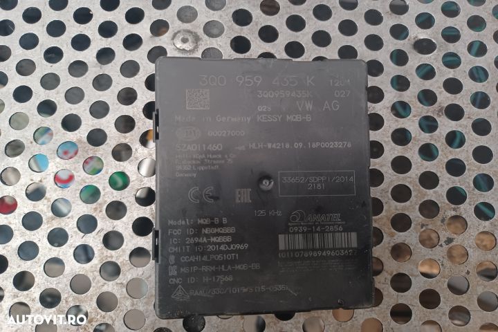 CALCULATOR KEYLESS  3Q0959435K 3Q0959435K Volkswagen VW Passat B8 [20 - 2
