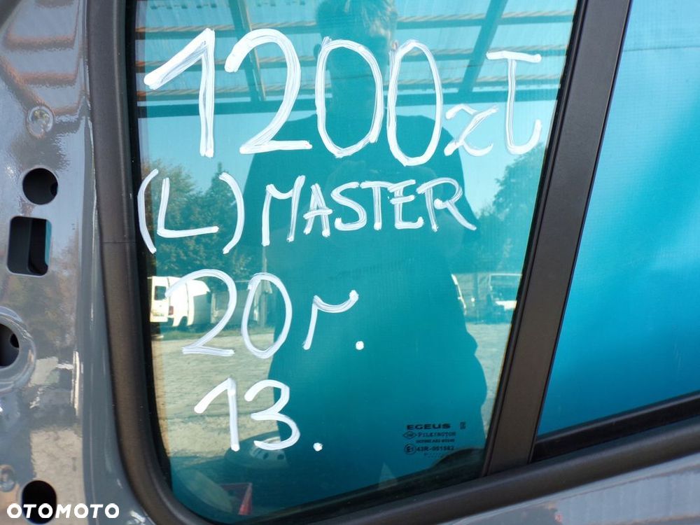 MASTER 4 MOVANO C drzwi przednie przód LEWE SZARE 2020r - 1