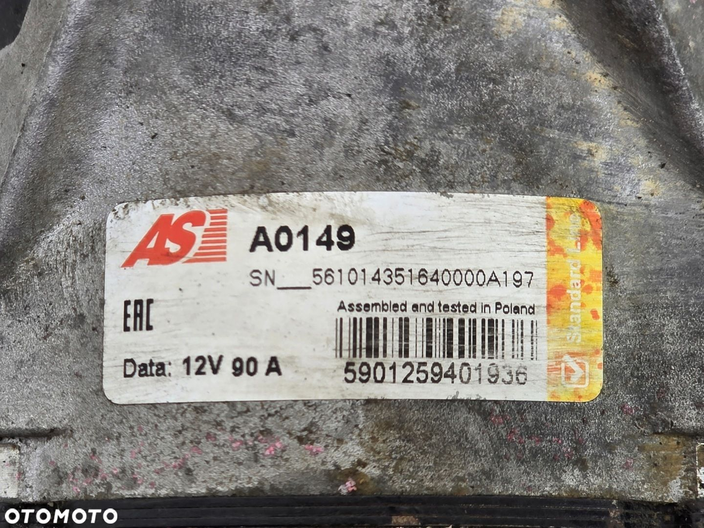 IVECO DAILY 00-06 2.8 HPI JTD ALTERNATOR AS 90A A0149 1 - 5