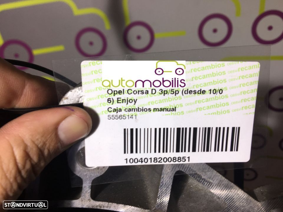Caixa 5 Velocidades Opel Corsa D 1.3Cdti 2007 - Ref: Z13DTJ - NO30073 - 4