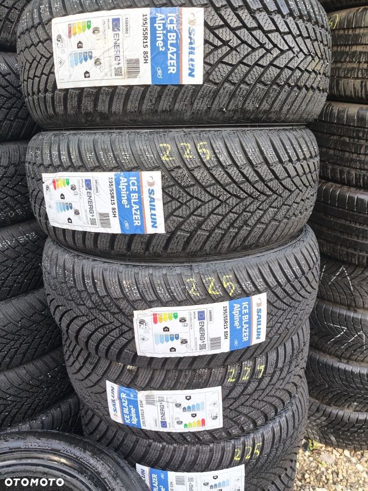 Nowe opony zimowe 195/55/15 Sailun Ice Blazer Alpine 2 Najnowszy model 2026r
