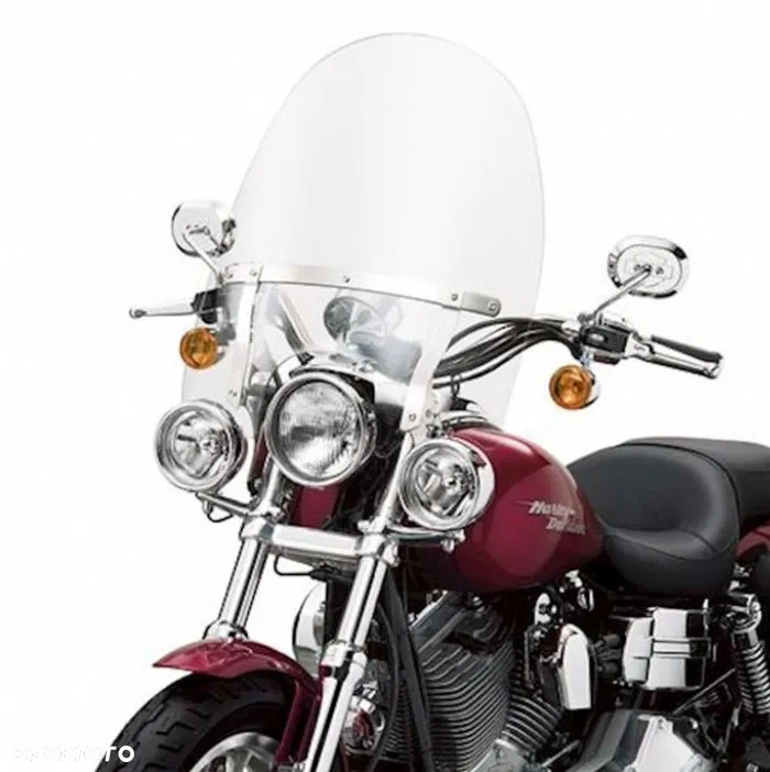 Szyba Harley Davidson Dyna Sportster Owiewka Windshield 18 cali 57716-01 - 8