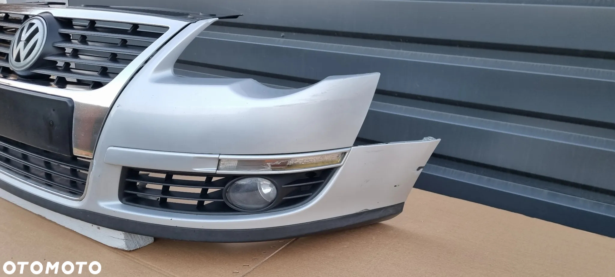 VW Passat B6 2005- zderzak przód oryginał MB196 - 3