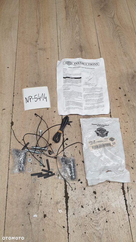 Zestaw do relokacji kierunkowskazów Harley Davidson Dyna Sportster 68643-09 - 1