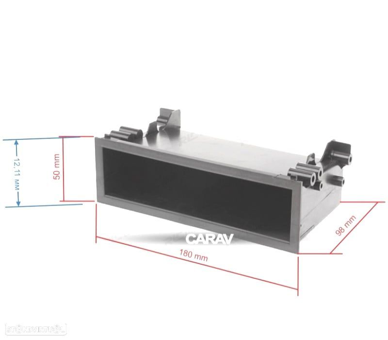 CAIXA ARMAZENAMENTO RADIO 1-DIN UNIVERSAL 180*50*98 MM - 2