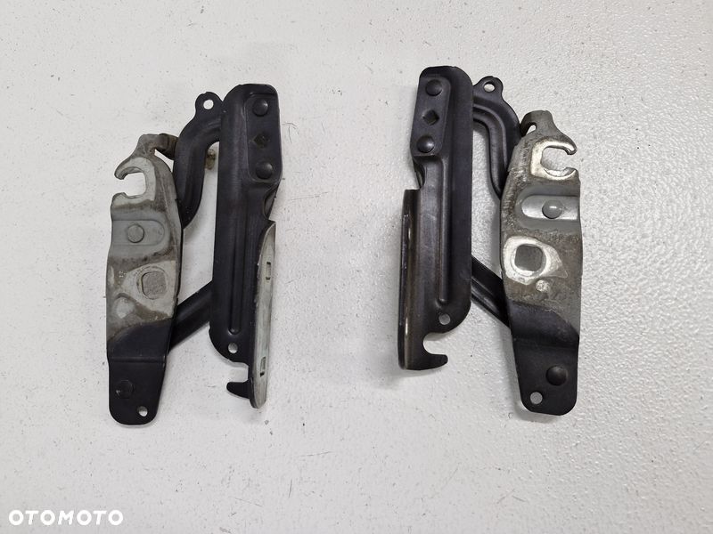 ford fiesta mk7 vii zawiasy maski pokrywy silnika lewy prawy komplet szare - 2