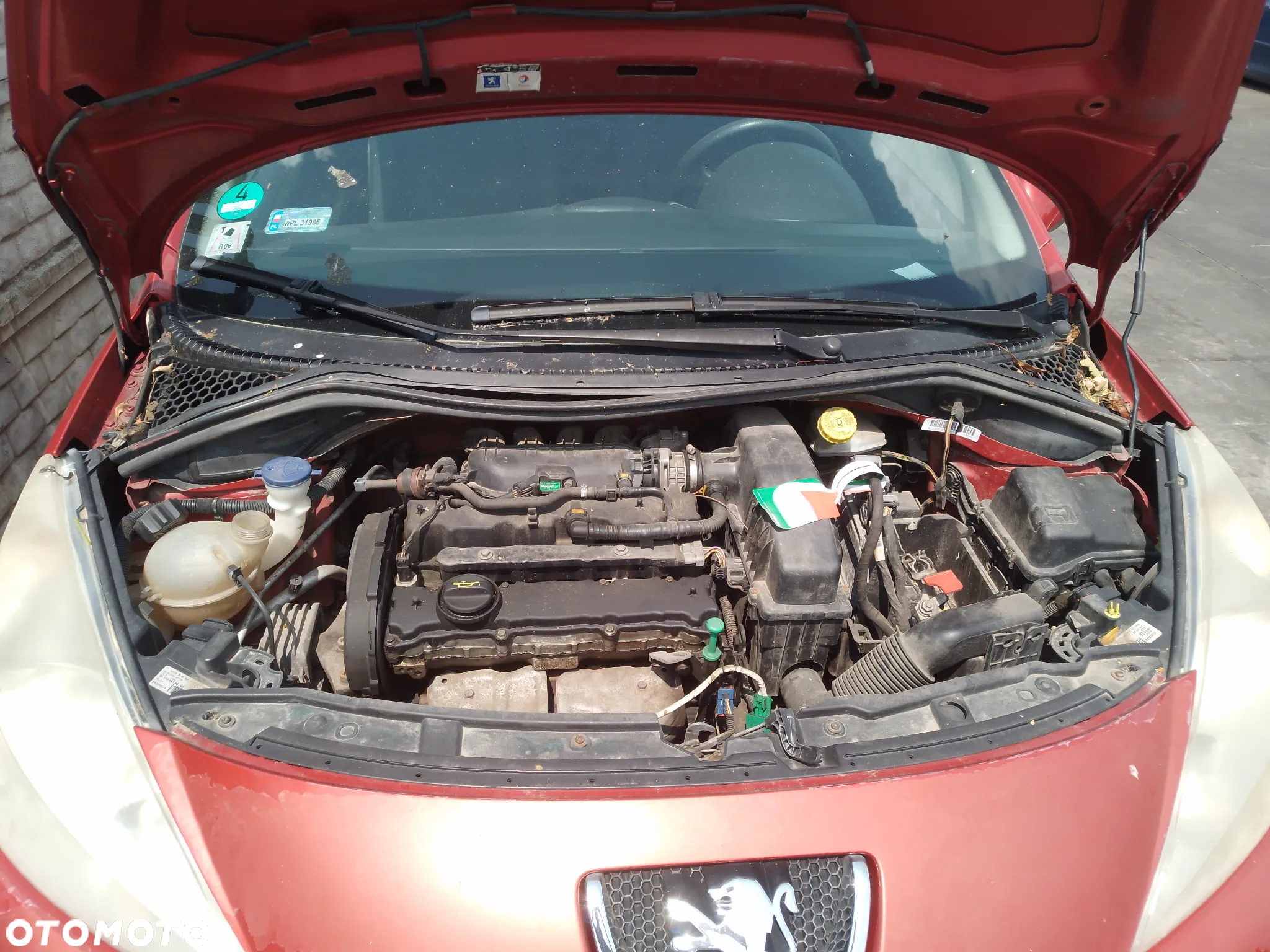 PEUGEOT 207 06-09 1.6 16V FOTEL PRAWY LEWY KANAPA - 21