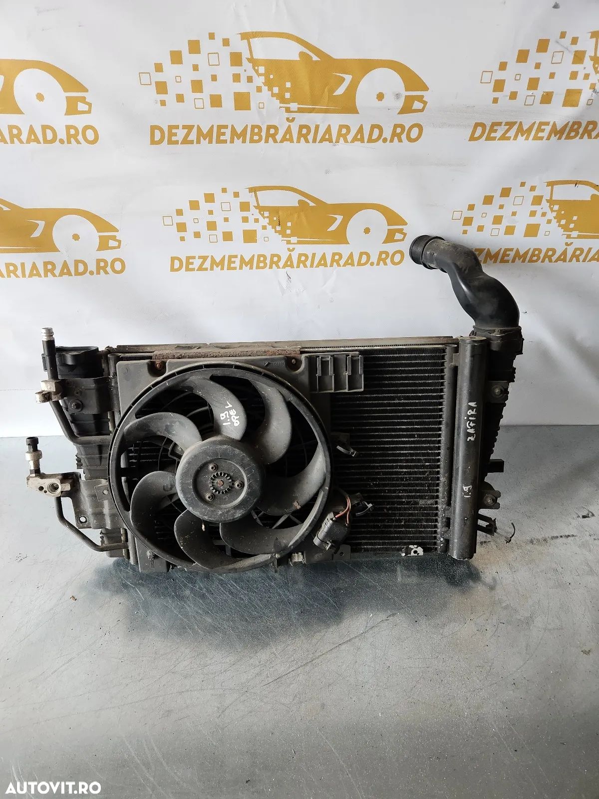 Radiator Apa Clima Termocupla Electroventilator Opel Astra H Zafira B 1.9 Cdti - 1