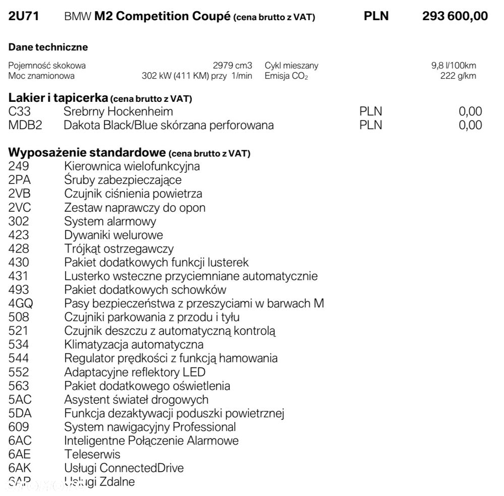 BMW M2 Competition DKG - 13